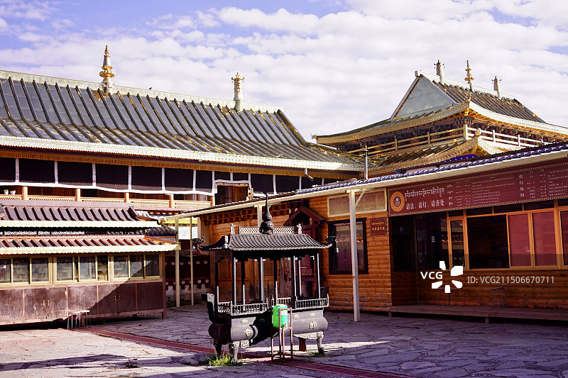 甘南环线之拉卜楞寺图片素材
