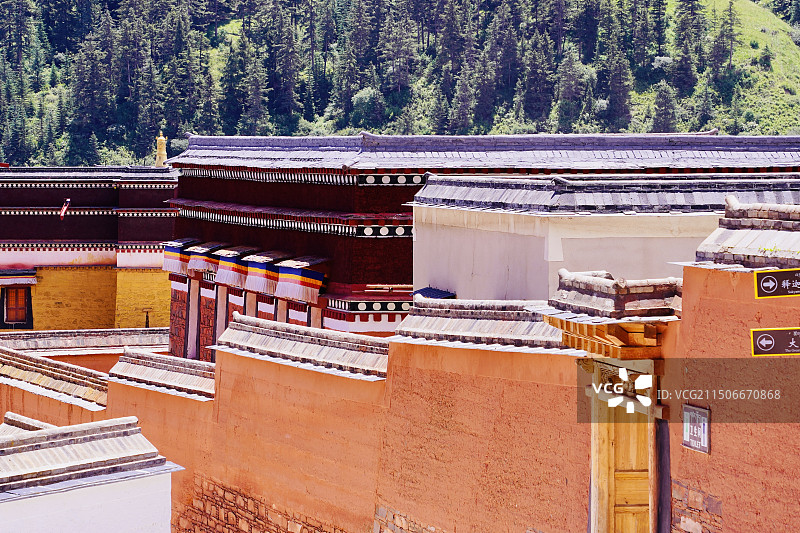 甘南环线之拉卜楞寺图片素材