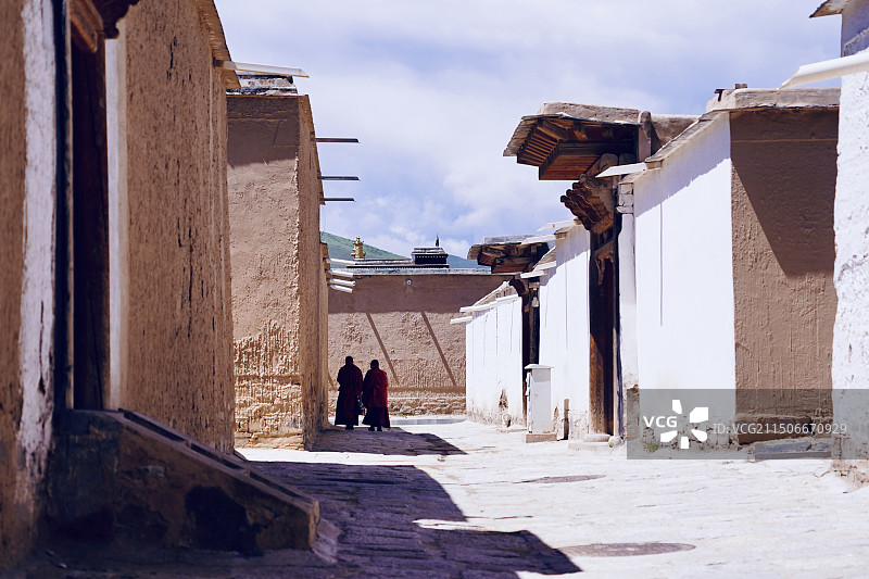 甘南环线之拉卜楞寺图片素材