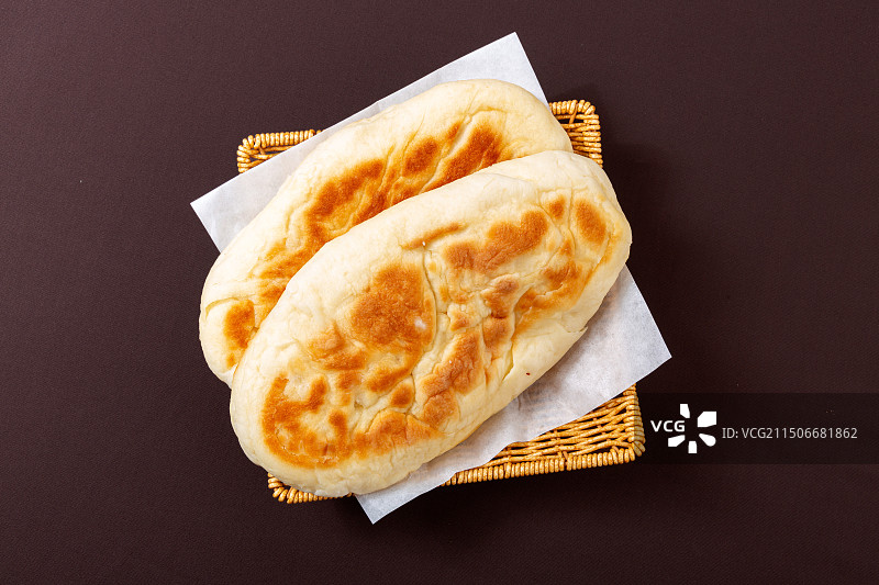 锅盔烧饼火烧馍图片素材
