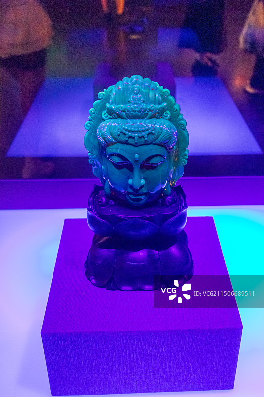 广东省博物馆琥珀展图片素材