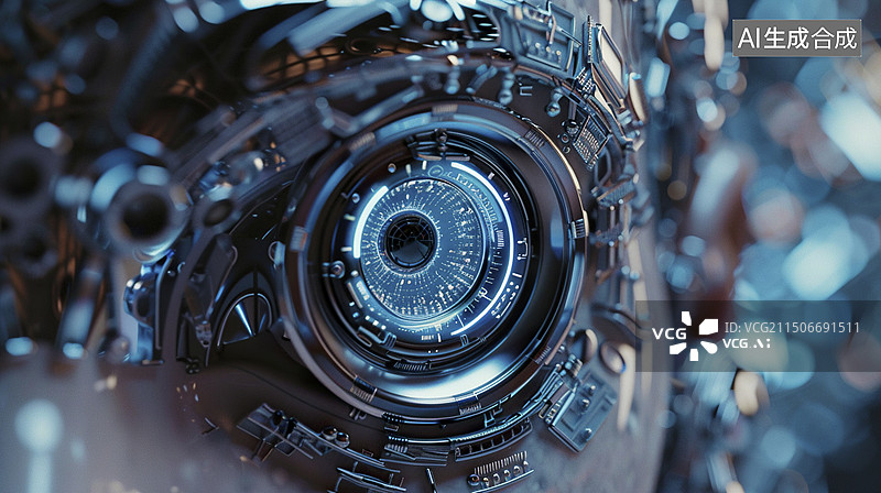 【AI数字艺术】眼球扫描和网络图片素材