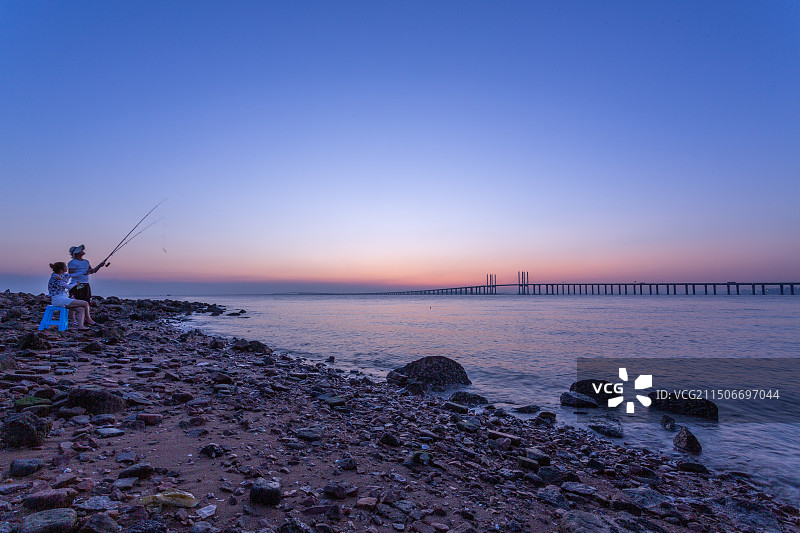 青岛跨海大桥图片素材