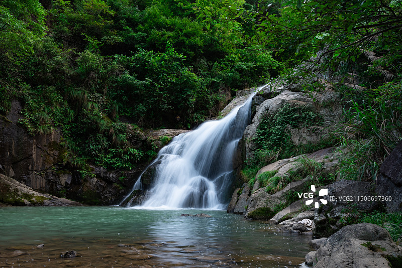 衢州龙潭瀑布图片素材