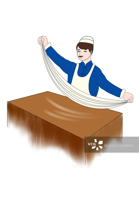 传统美食兰州拉面图片素材