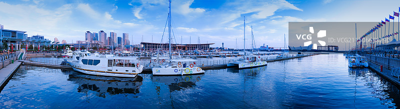 青岛帆船中心图片素材