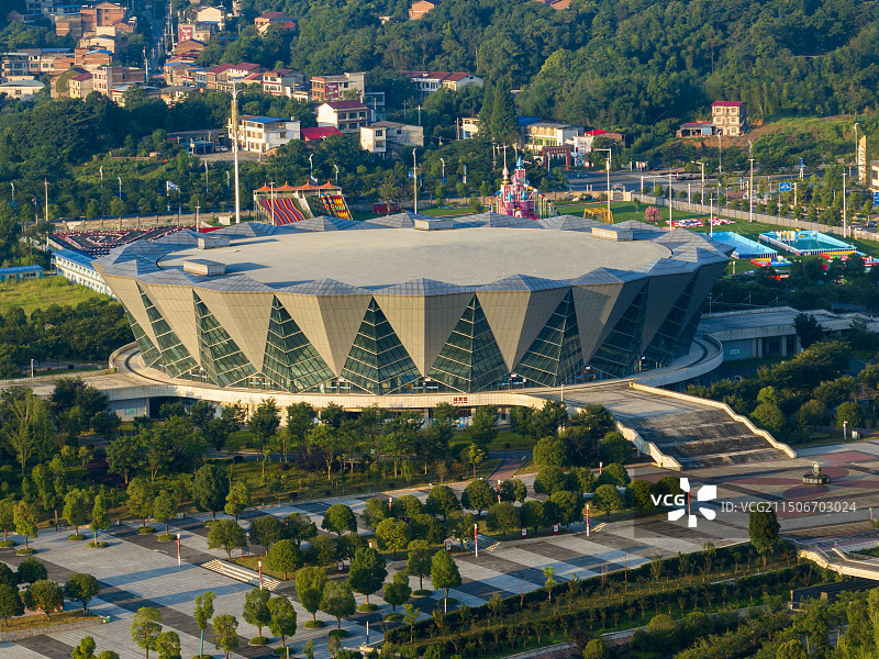 邵阳市体育中心综合体育馆图片素材