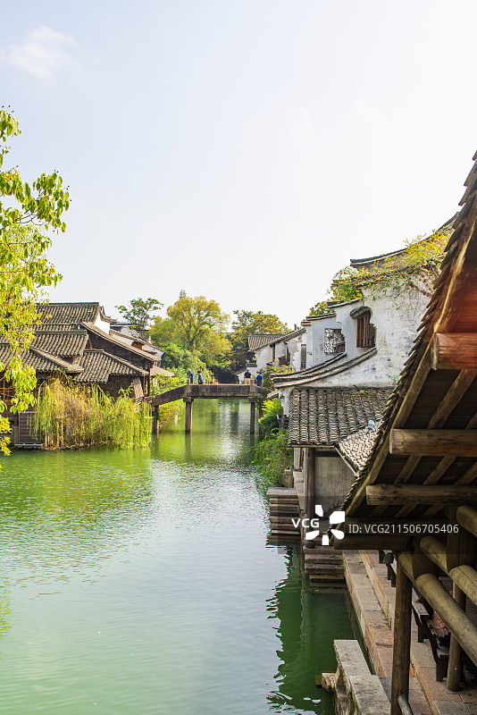 濮院古镇 嘉兴桐乡濮院古镇 江南水乡 水乡风景 古典建筑 古代建筑 仿古建筑图片素材