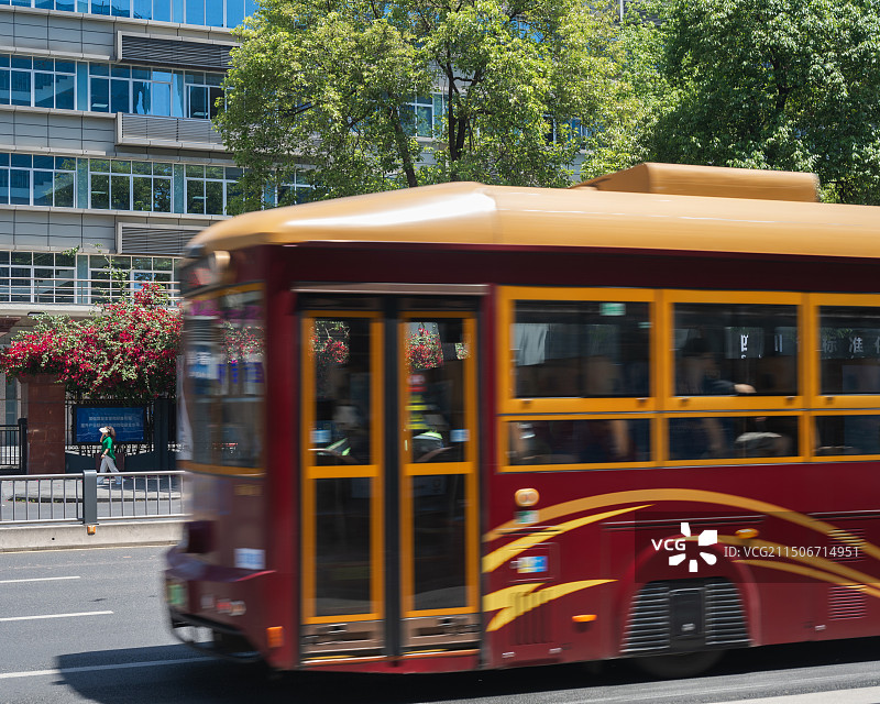 城市叮当车图片素材