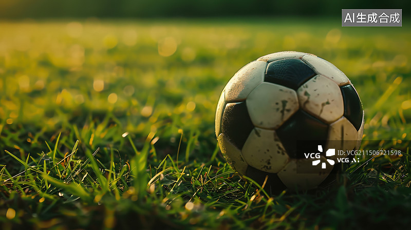 【AI数字艺术】写实风光足球竞技图片素材