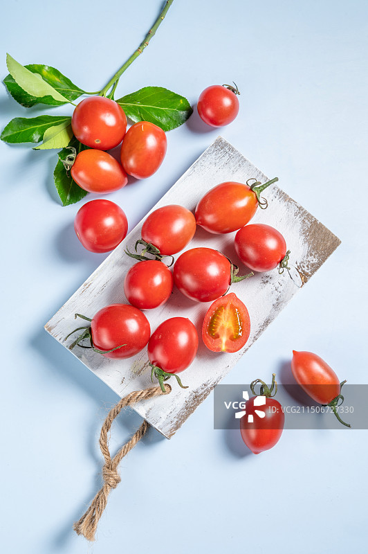 千禧圣女果小西红柿图片素材