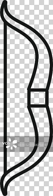 极简线条蝴蝶结图片素材