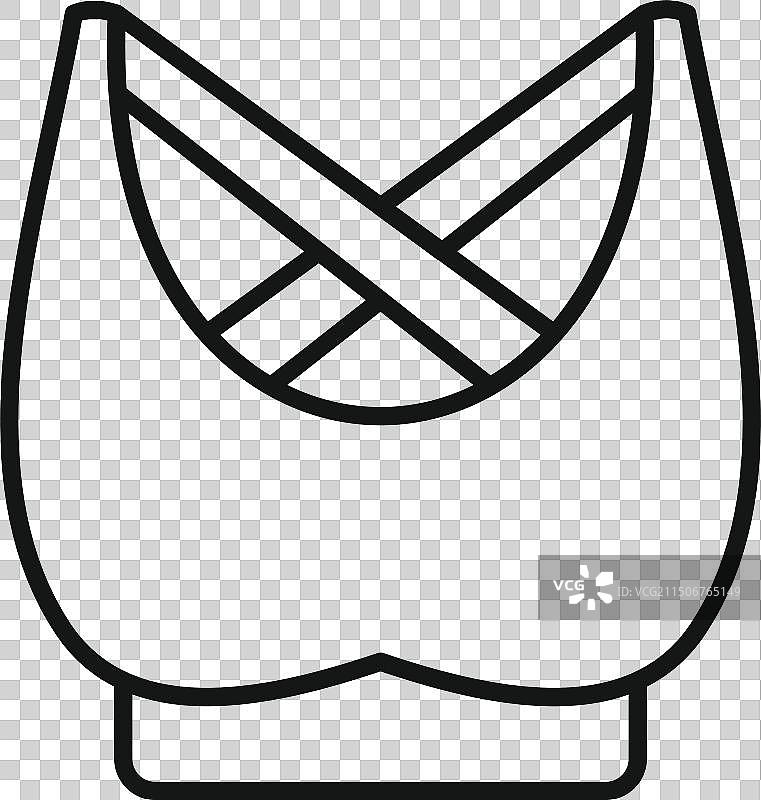 现代女式衬衫线条艺术设计图片素材