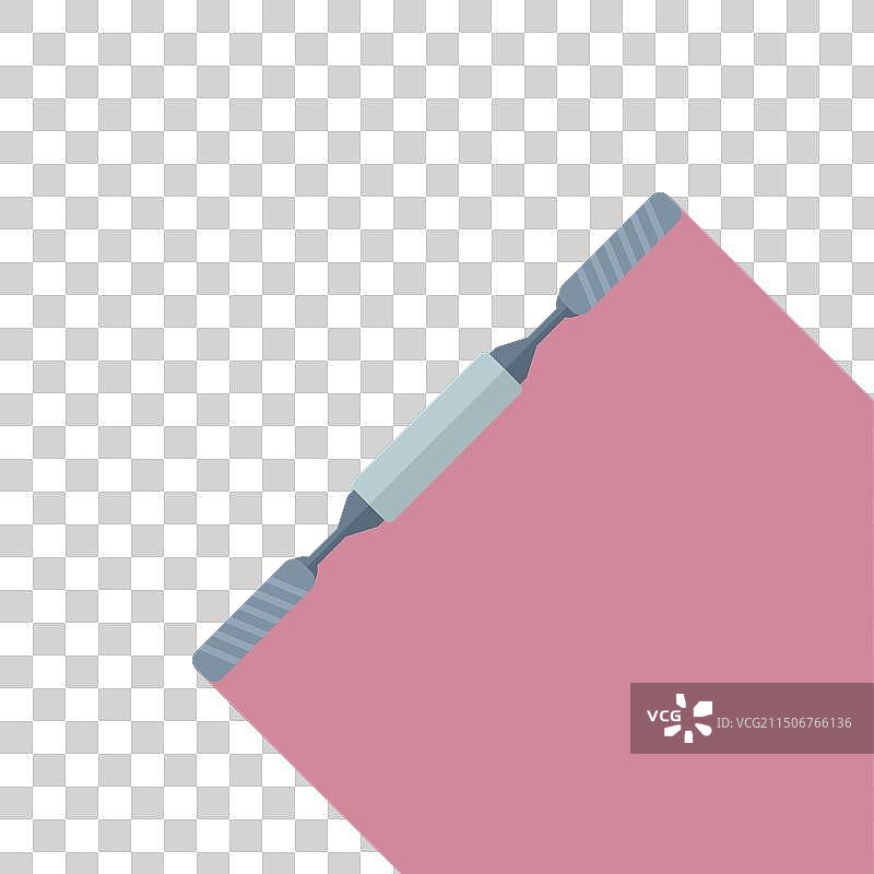 粉色背景上的现代简约钢笔图片素材