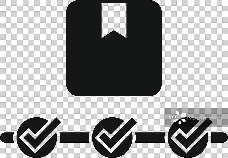 书签方形图案图片素材