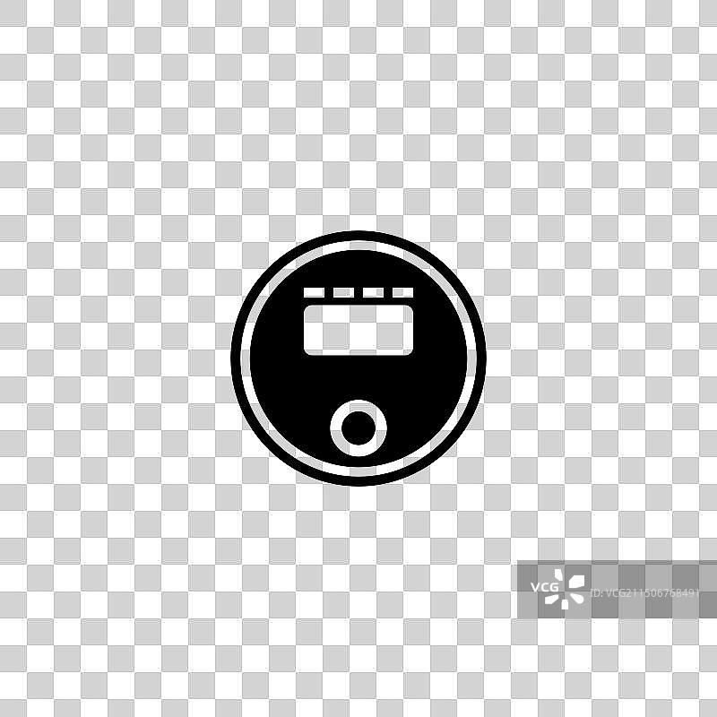 代表机器人的时尚简约图标图片素材