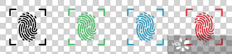 指纹图标图片素材