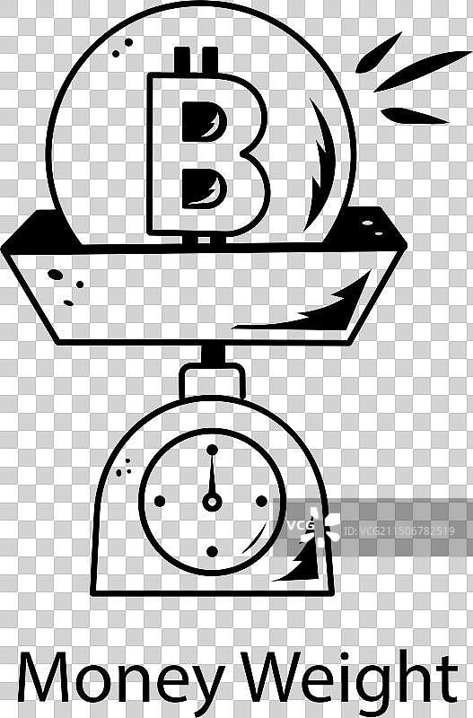 金钱砝码图片素材