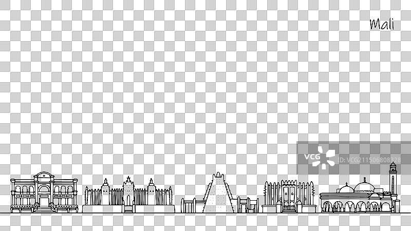 马里的景点图片素材