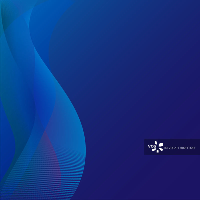 抽象蓝色动态形状背景图片素材