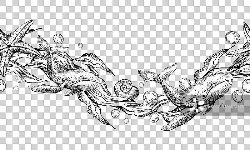 蓝色手推车和园艺铲子图片素材