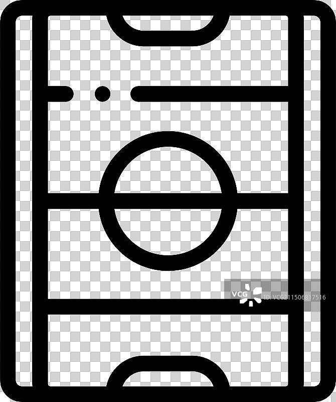 竞技场图标细线条风格设计图片素材