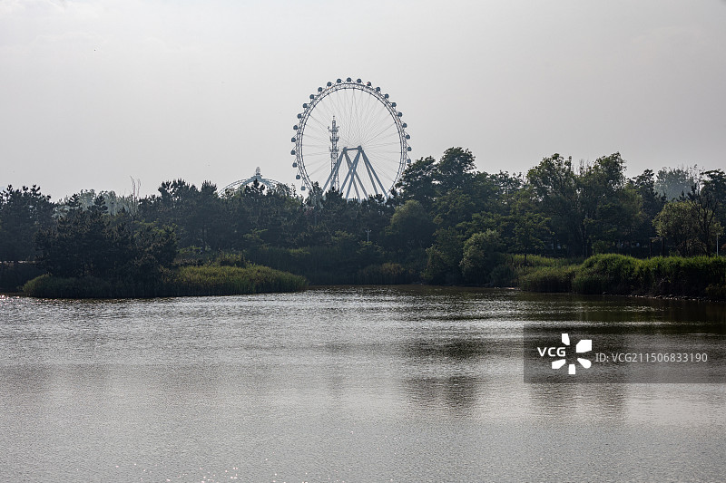 山东日照海滨国家森林公园景点景观图片素材
