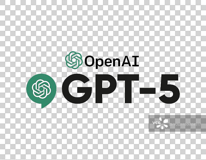 ChatGPT 5 标志 OpenAI 标志 AI 聊天机器人 ChatGPT图片素材