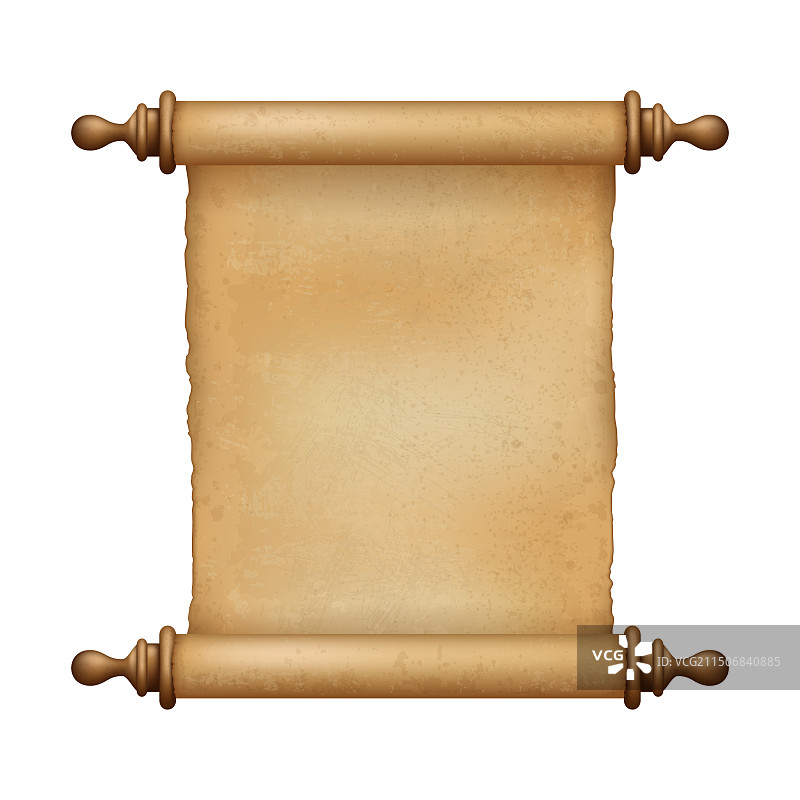 古代羊皮纸卷轴图片素材