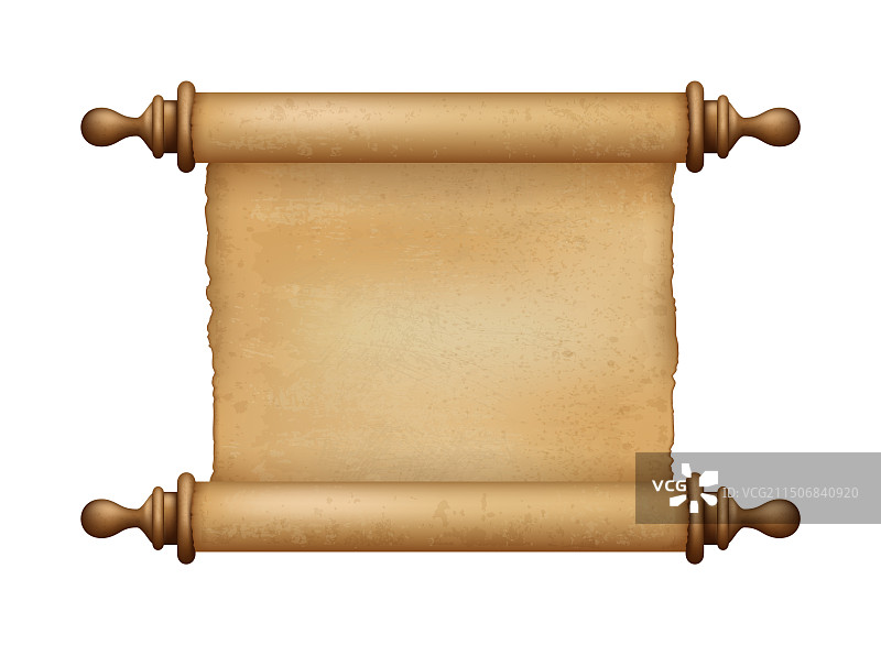 古代羊皮纸卷轴图片素材