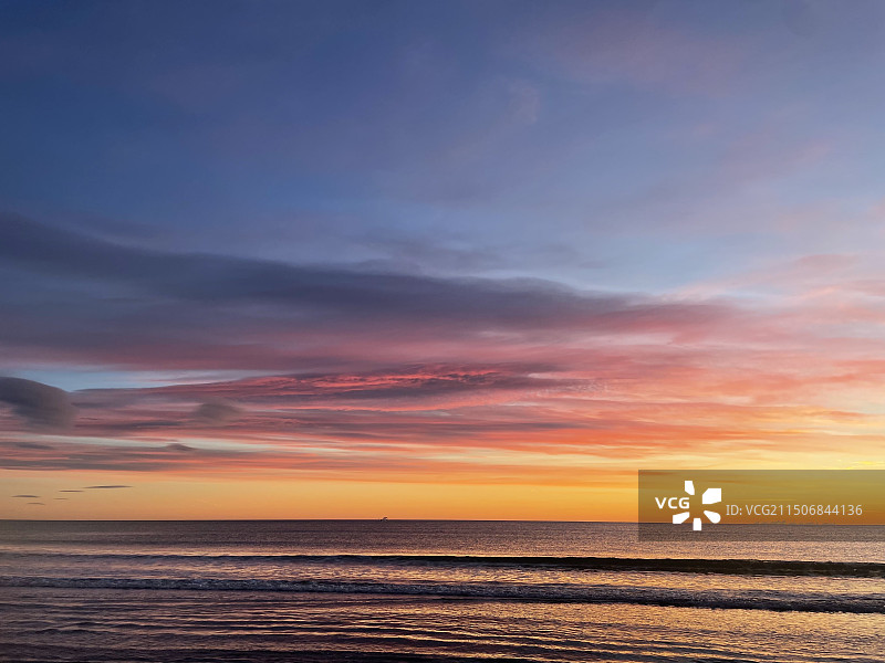 地中海日出图片素材