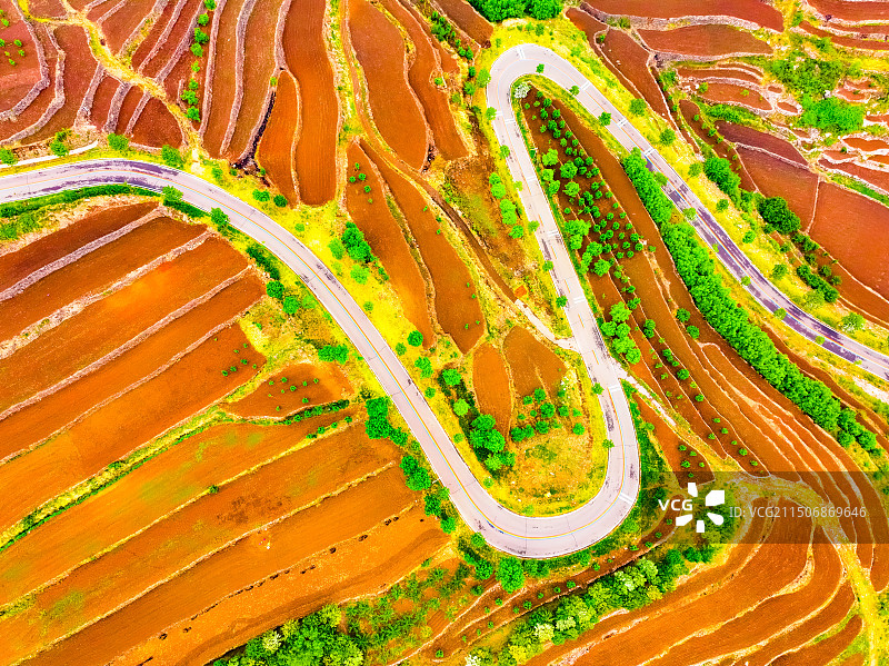 安丘天路图片素材