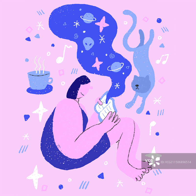 幸福的梦图片素材