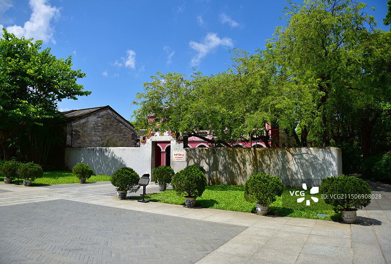 广东省中山市南朗翠亨村孙中山故居纪念馆图片素材