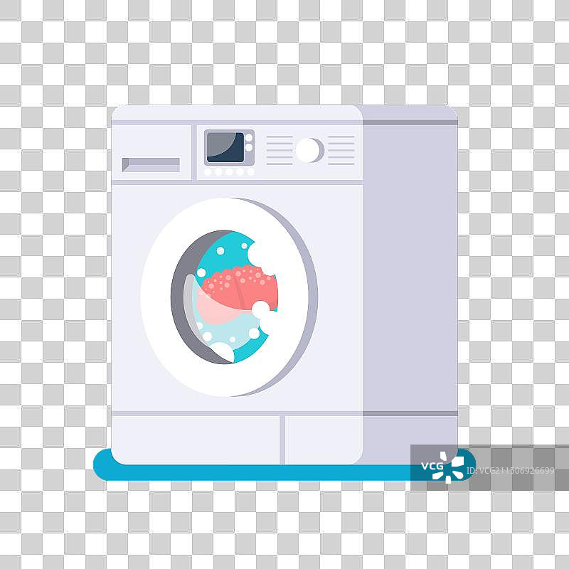 洗衣机洗脑宣传图片素材