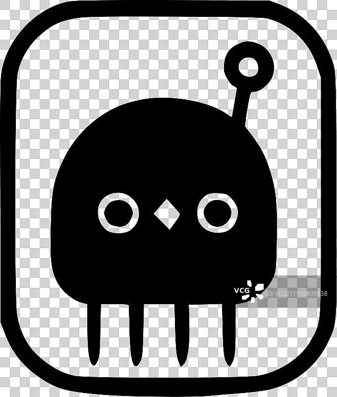 黑色和白色斑块图片素材