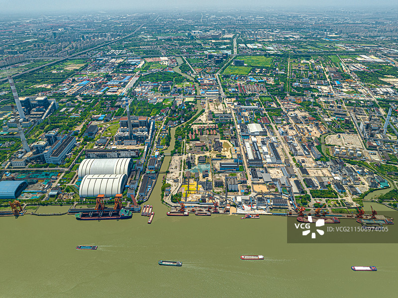 龙吴路4900号棱光实业工业老厂房 原吴泾砖瓦厂 上海石英玻璃厂 吴泾化工区 上海闵行区黄浦江西岸图片素材