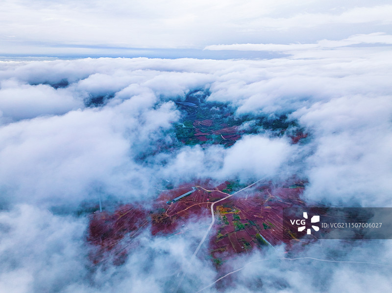 安丘天路，天路旅游路，沿途风景图片素材