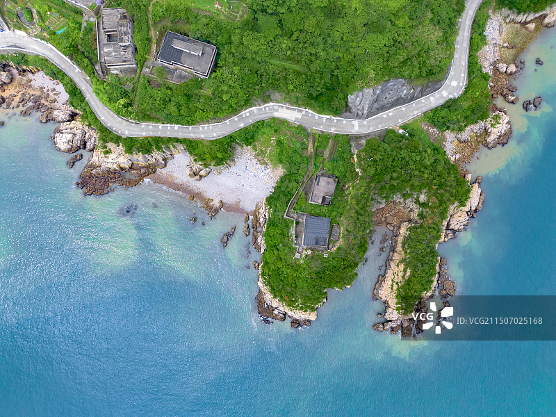 舟山虾峙黄石村图片素材