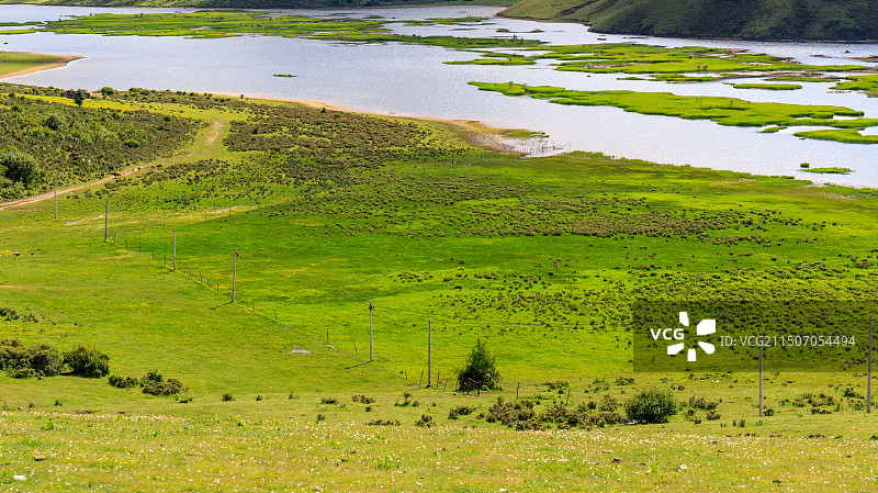 木里县长海子风光图片素材