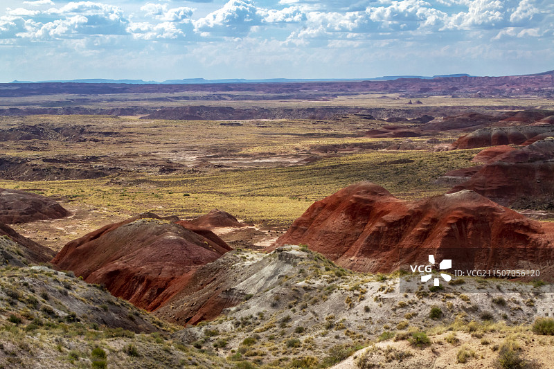 美国西部沙漠无人区图片素材