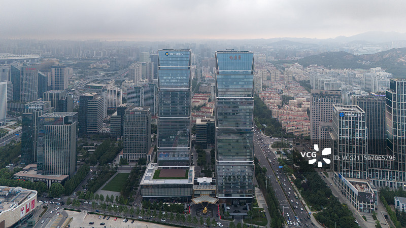 青岛崂山区上实中心图片素材