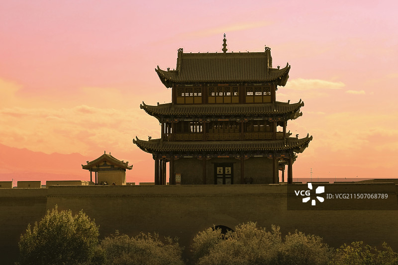 嘉峪关风光图片素材