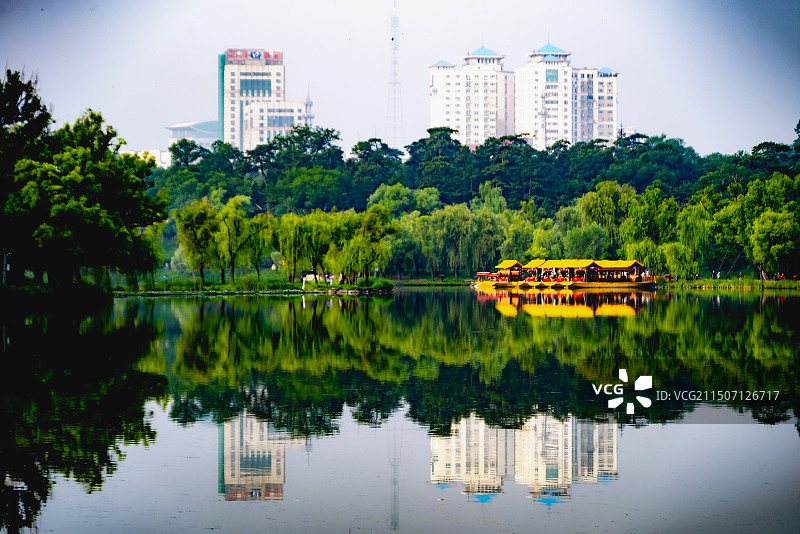 避暑山庄荷花图片素材