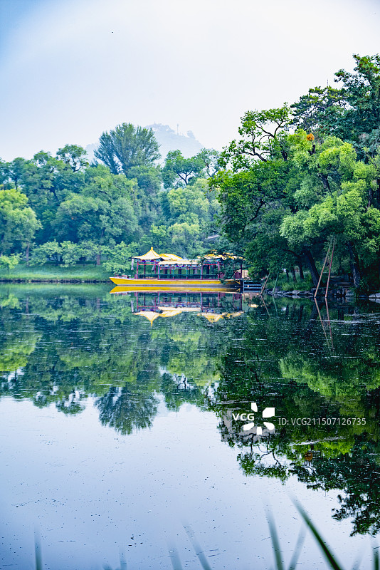 避暑山庄荷花图片素材