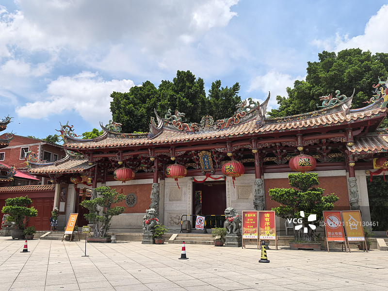 泉州旅行，半城烟火半城仙，天后宫图片素材