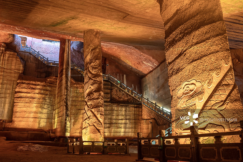 衢州龙游石窟旅游区图片素材
