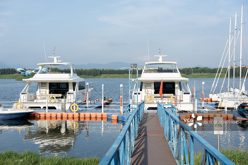 游艇码头图片素材