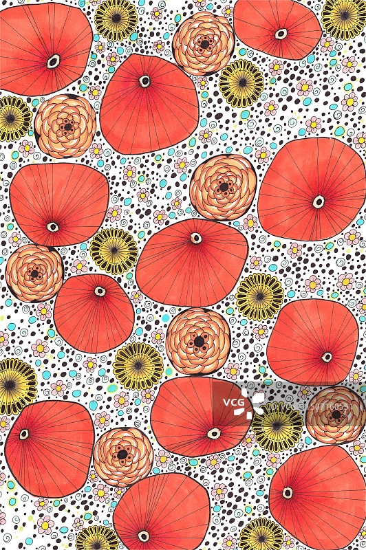 小碎花 || 图案设计图片素材