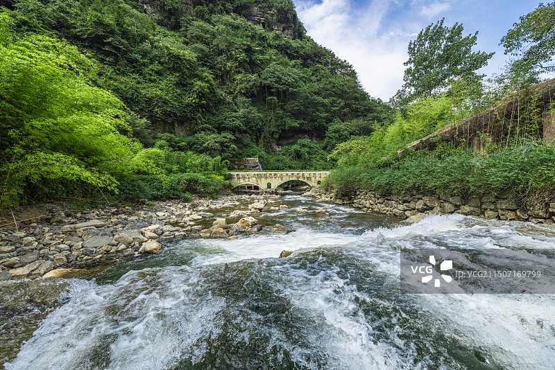 桃源河风景区图片素材